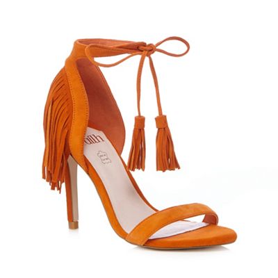 Faith Orange high sandals
